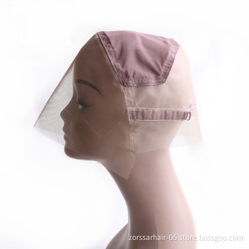 Hot selling elastic net hair wig adjustable breathable lace wig dome for making wigs